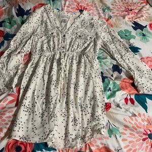 Motherhood long sleeve maternity top